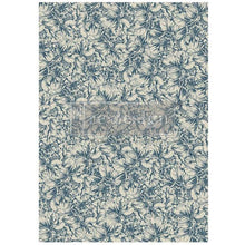 Cargar imagen en el visor de la galería, Papel Decoupage Re Design With Prima - BLUE WALLPAPER