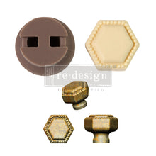 Cargar imagen en el visor de la galería, Molde Re Design With Prima - Cece Knob Mould - Imperial Pearl