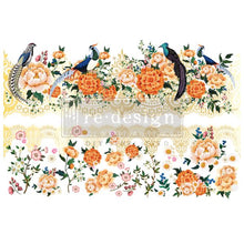 Cargar imagen en el visor de la galería, Decor Tranfer RE DESIGN WITH PRIMA - CECE PHEASANTS & PEONIES