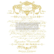 Cargar imagen en el visor de la galería, Decor Transfer RE DESIGN WITH PRIMA - Gold Foil Kacha - Perfume Notes