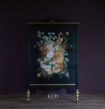 Cargar imagen en el visor de la galería, Transfer RE DESIGN WITH PRIMA - KACHA FLOWER ELEGANT NEUTRAL