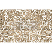 Cargar imagen en el visor de la galería, Papel Decoupage Re Design With Prima - ENGRAVED NUMBER