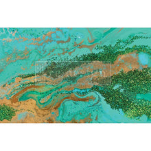 Cargar imagen en el visor de la galería, Papel Decoupage Re Design With Prima - PATINA COPPER