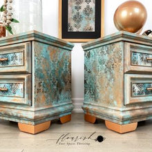 Cargar imagen en el visor de la galería, Papel Decoupage Re Design With Prima - PATINA FLOURISH