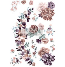 Cargar imagen en el visor de la galería, Decor Tranfer RE DESIGN WITH PRIMA - Burgundy Rose Garden