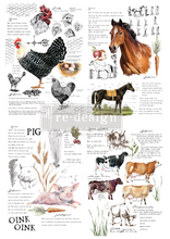 Cargar imagen en el visor de la galería, Decor Transfer RE DESIGN WITH PRIMA - FARM LIFE