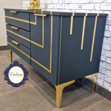 Cargar imagen en el visor de la galería, Mueble Auxiliar Black Gold