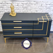 Cargar imagen en el visor de la galería, Mueble Auxiliar Black Gold