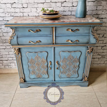 Cargar imagen en el visor de la galería, Mueble Auxiliar Restaurado Damasco