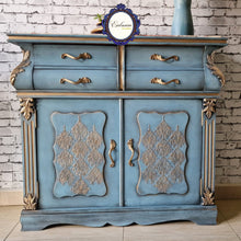 Cargar imagen en el visor de la galería, Mueble Auxiliar Restaurado Damasco