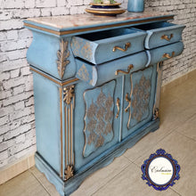 Cargar imagen en el visor de la galería, Mueble Auxiliar Restaurado Damasco