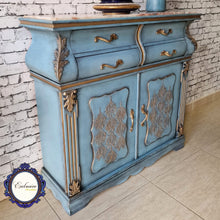 Cargar imagen en el visor de la galería, Mueble Auxiliar Restaurado Damasco