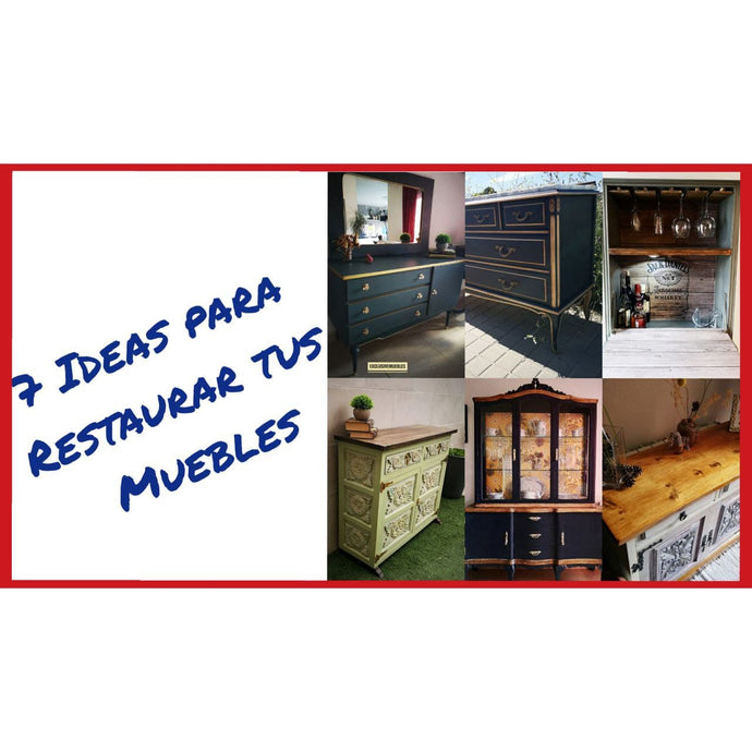 Muebles Pintados ANTES Y DESPUES