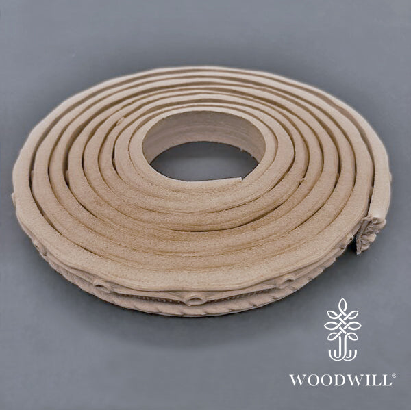 Wood Carved Flexible Trimm- 215cm. X 1.3 Cm