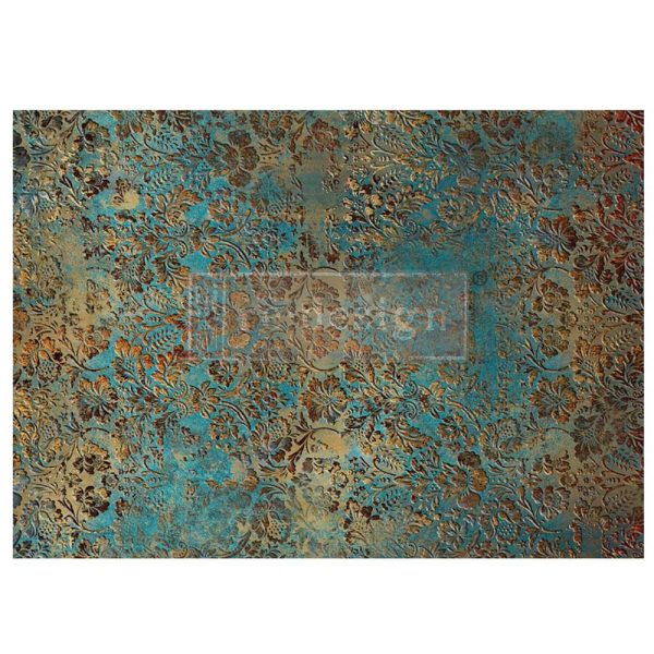 Papel Decoupage Re Design With Prima - AGED PATINA