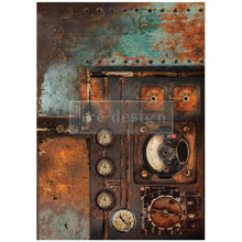 Cargar imagen en el visor de la galería, Papel Decoupage Re Design With Prima - AGED MACHINERY ELEGANCE
