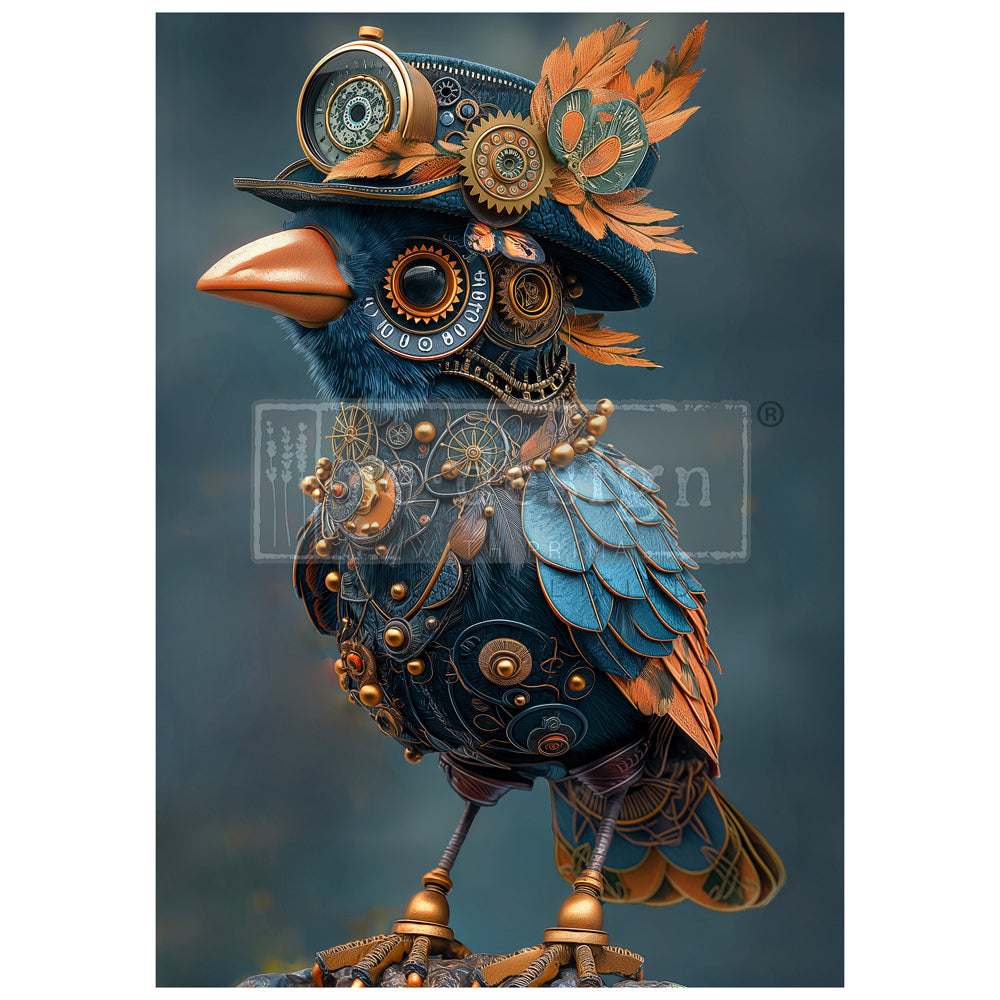 A1 Papel Decoupage Re Design With Prima - Azure Aviator