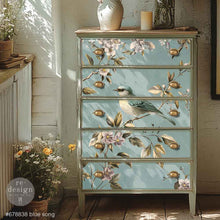 Cargar imagen en el visor de la galería, A1 Papel Decoupage Re Design With Prima -  Blue Song
