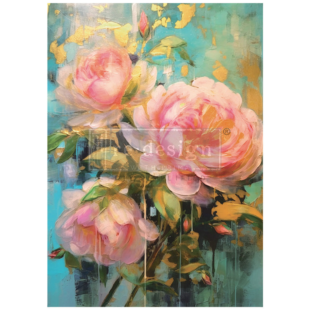 Papel Decoupage Re Design With Prima - BOLD BLOOMS