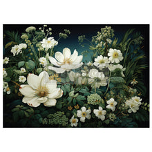 Cargar imagen en el visor de la galería, Papel Decoupage Re Design With Prima - CONTRAST OF NIGHT AND PETAL

