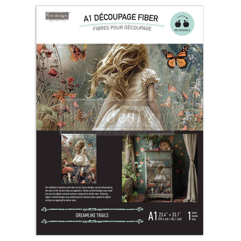 Papel Decoupage Re Design With Prima - DREAMLIIKE TRAILS