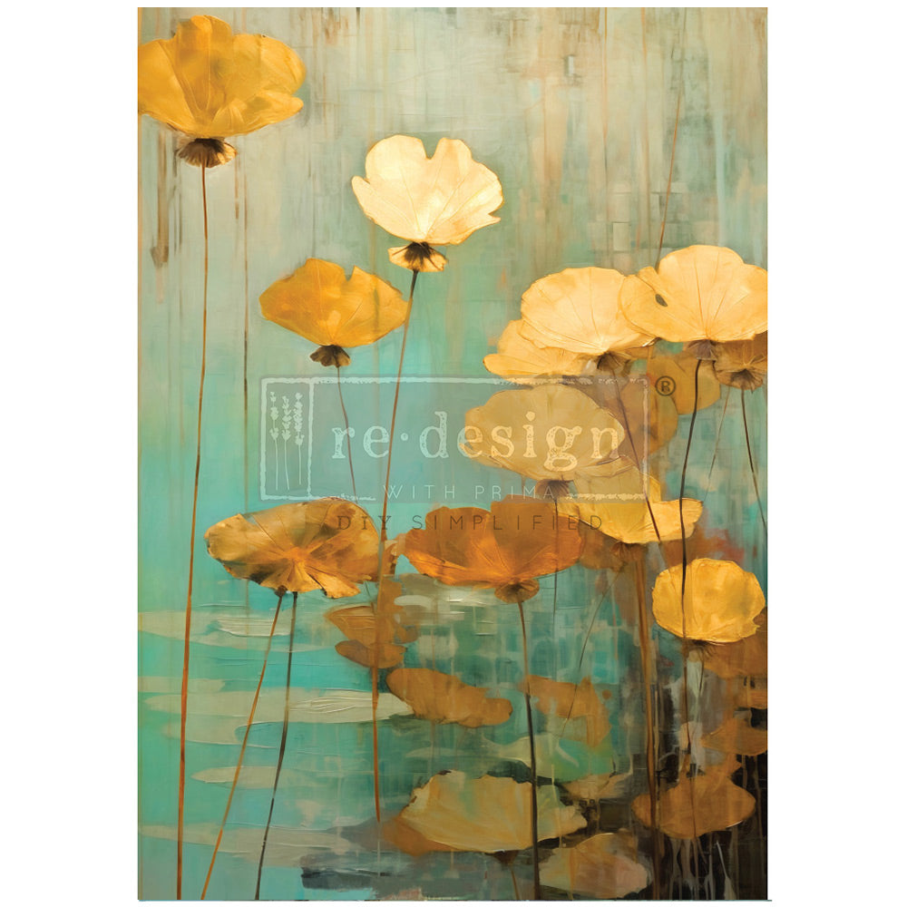 Papel Decoupage Re Design With Prima - ETERNAL LOTUS
