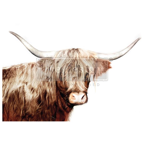 A1 Papel Decoupage Re Design With Prima - Majestic Moo