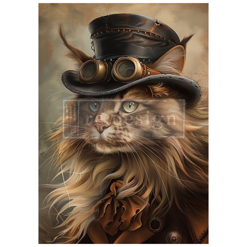 A1 Papel Decoupage Re Design With Prima - Steam meow