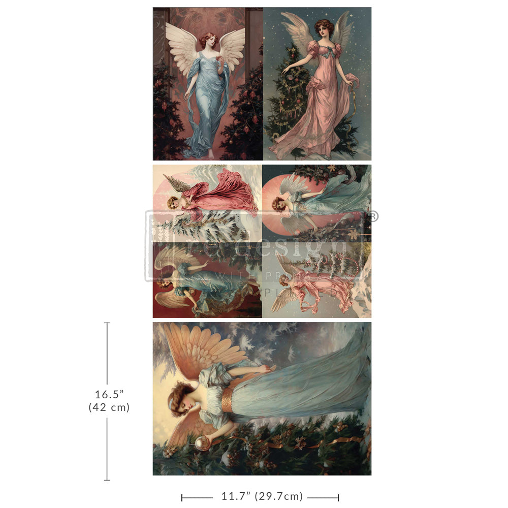 Decoupage Decor Tissue Paper Pack - Wings of Winter