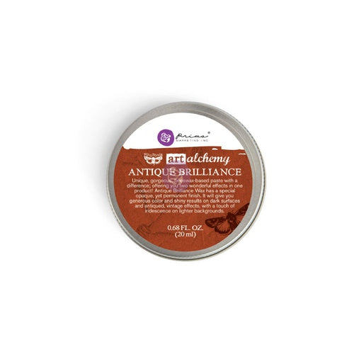 Art Alchemy - Antique Brilliance Wax - Red Amber