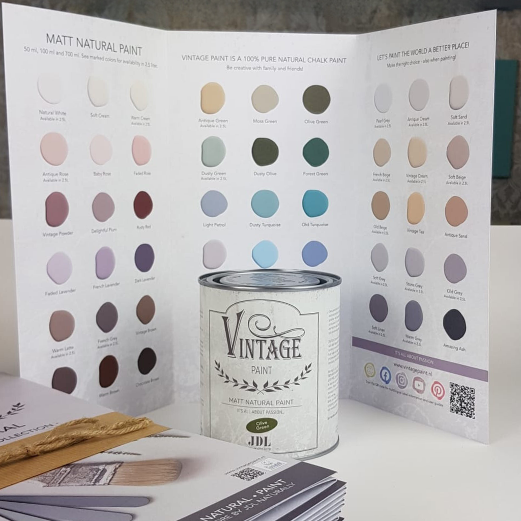 Carta Colores Vintage Paint - 69 Colores