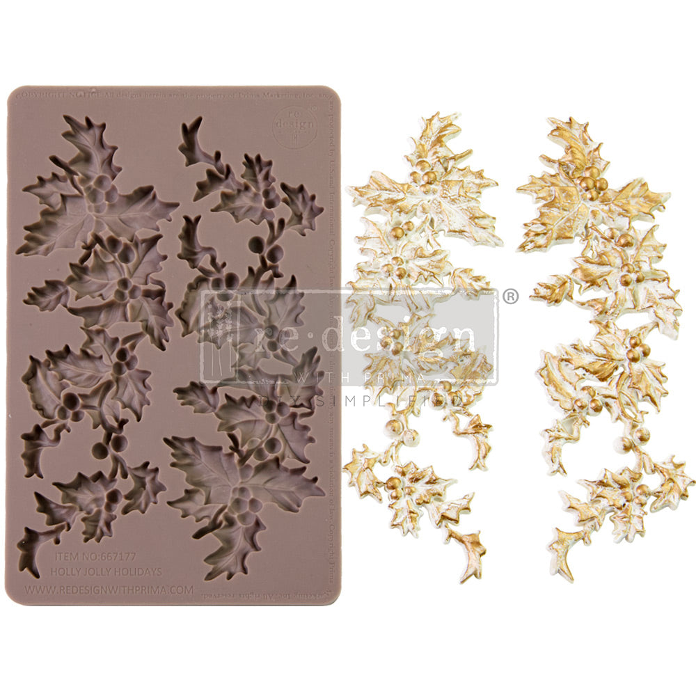 Molde Re Design With Prima - HOLLY JOLLY HOLIDAYS
