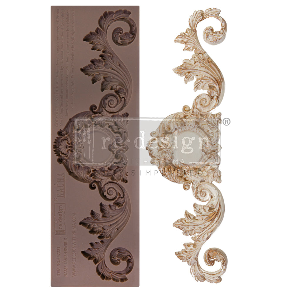 Molde Re Design With Prima - Kacha - LAVISH SWIRLS