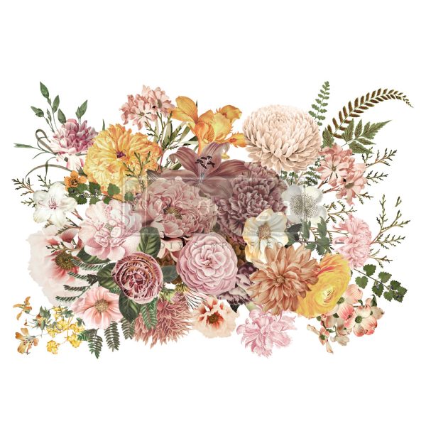 Decor Tranfer RE DESIGN WITH PRIMA - WOODLAND FLORAL