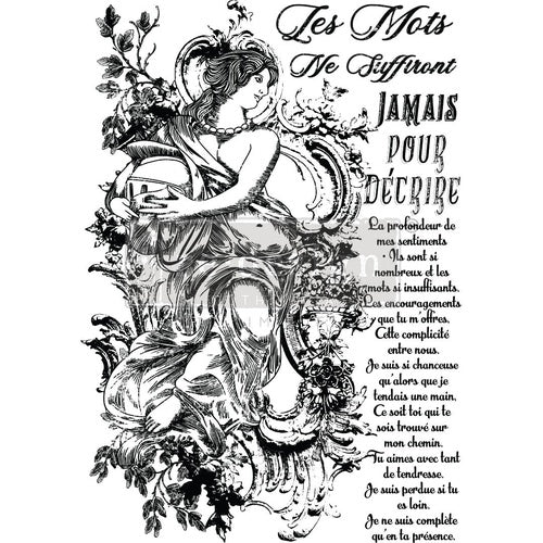 Decor transfer RE DESIGN WITH PRIMA - YOUTH FOUNTAIN