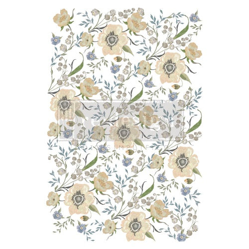 Decor Transfer RE DESIGN WITH PRIMA - GOLDENROD FLORALS