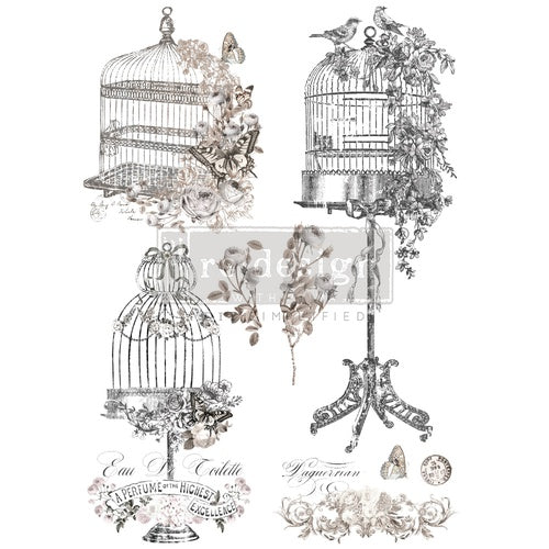 Decor Tranfer RE DESIGN WITH PRIMA - LA VOLIERE