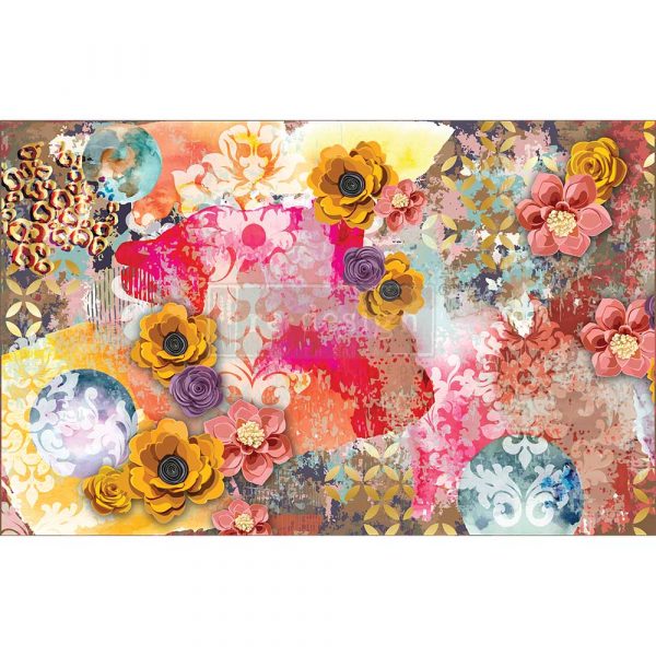 Papel Decoupage Re Design With Prima - CECE ABSTRACT BEAUTY