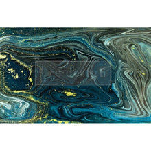 Cargar imagen en el visor de la galería, Papel Decoupage Re Design With Prima - NOCTURNAL MARBLE
