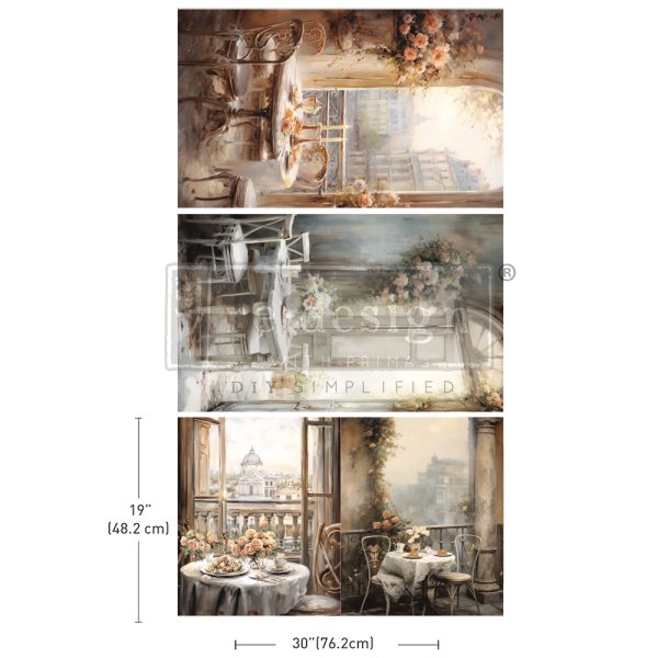 Decoupage Decor Tissue Paper Pack - WHAT A VIEW