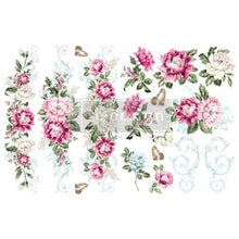 Cargar imagen en el visor de la galería, H2O Transfer Re Design With Prima - Springtime Peonies
