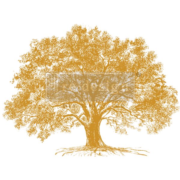 Kacha Decor Transfers Gold Foil - Growth