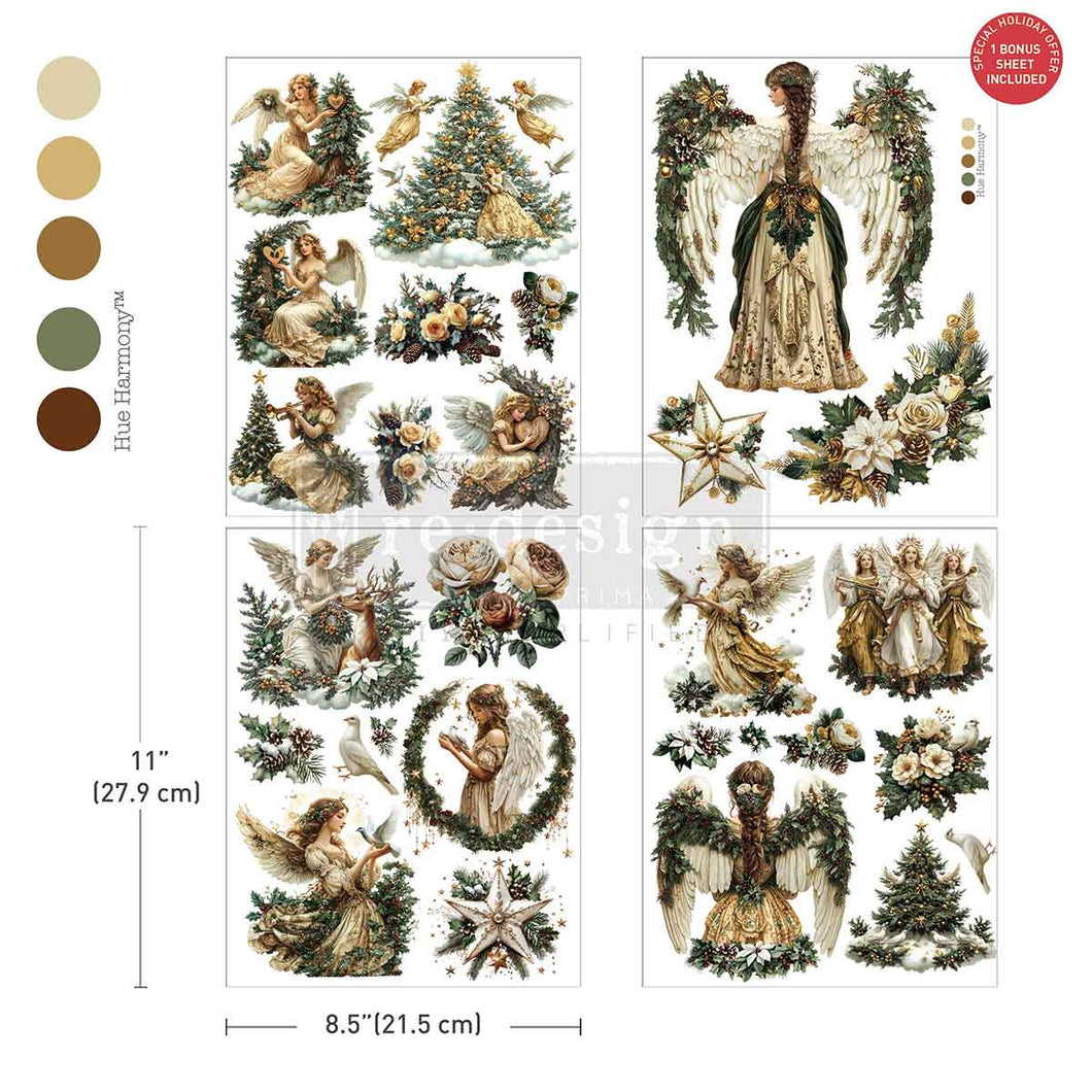 Middy Transfer RE DESIGN WITH PRIMA - Heavenly Wings