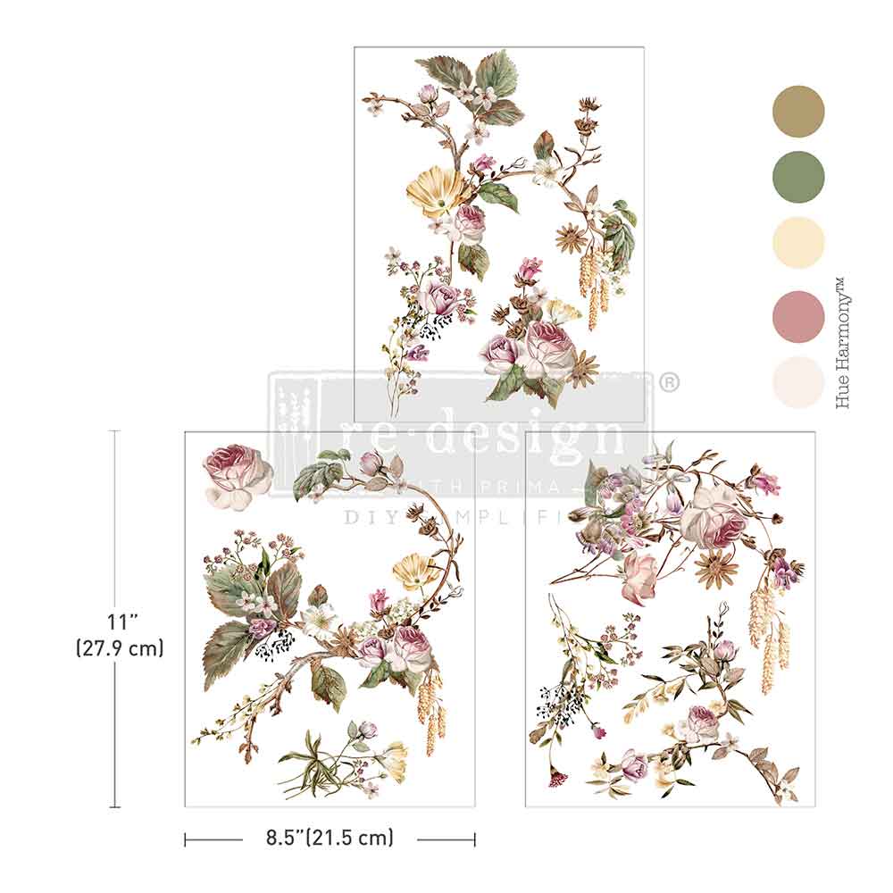 Middy Transfer RE DESIGN WITH PRIMA - Rosette Royale