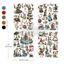 Cargar imagen en el visor de la galería, Middy Transfer RE DESIGN WITH PRIMA - Whimsical Holiday Dreams
