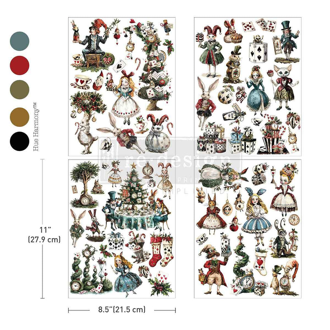 Middy Transfer RE DESIGN WITH PRIMA - Whimsical Holiday Dreams