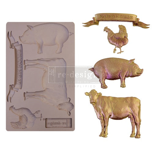 Molde Re Design With Prima - FARM ANIMALS