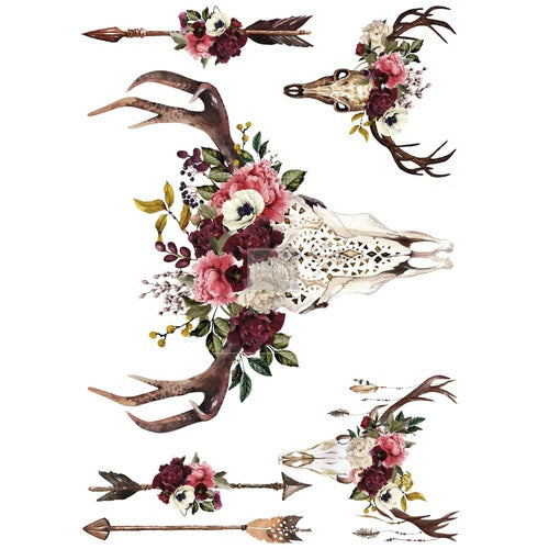 Decor transfer RE DESIGN WITH PRIMA - BEAUTIFULLY NATIVE
