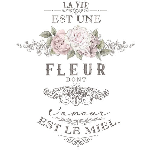 Decor Transfer RE DESIGN WITH PRIMA - L'AMOUR EST LE MIEL