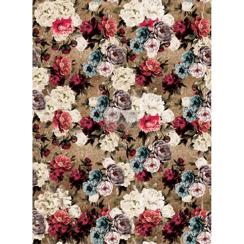 Decor Transfer RE DESIGN WITH PRIMA - TEA ROSE GARDEN